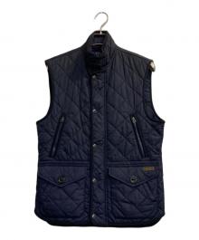 POLO RALPH LAUREN（ポロ・ラルフローレン）の古着「キルティングベスト」｜ネイビー