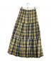ROCKMOUNT (ロックマウント) リネンチェックスカート ブルー×イエロー サイズ:Ｓ：5000円