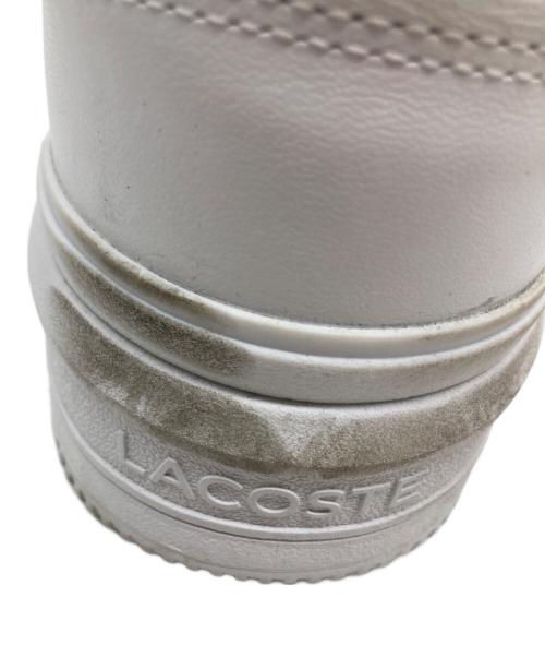 LACOSTE（ラコステ）LACOSTE (ラコステ) LINESHOT ローカットスニーカー ホワイト サイズ:29.5cmの古着・服飾アイテム