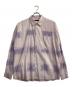 DIESEL（ディーゼル）の古着「グラデーションストライプシャツ」｜ピンク×パープル