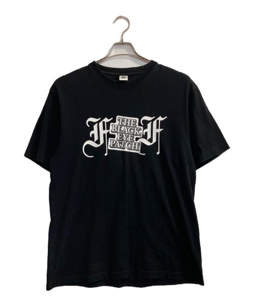 THE BLACK EYE PATCH（ブラックアイパッチ）THE BLACK EYE PATCH (ブラックアイパッチ) FAF コラボTシャツ ブラック×ホワイト サイズ:Ｌの古着・服飾アイテム