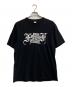 THE BLACK EYE PATCH（ブラックアイパッチ）の古着「FAF コラボTシャツ」｜ブラック×ホワイト