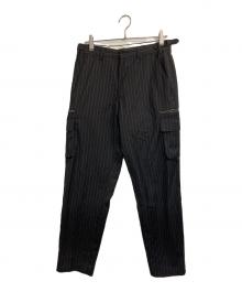 SUPREME×Jean Paul GAULTIER（シュプリーム×ジャンポールゴルチェ）の古着「19SS Pinstripe Cargo Suit Pants」｜ブラック