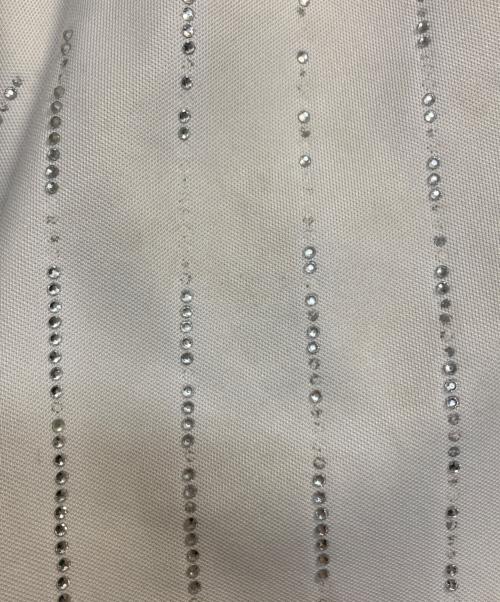 SUPREME（シュプリーム）SUPREME (シュプリーム) 22SS Rhinestone Stripe Basketball Short ホワイト×グリーン サイズ:Ｓの古着・服飾アイテム