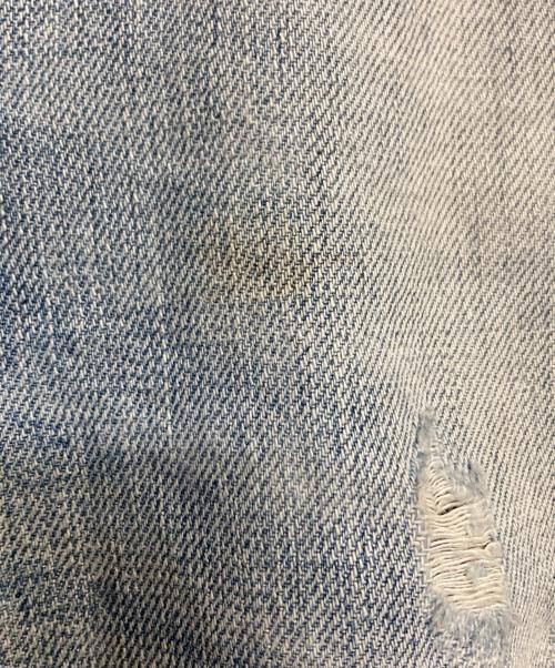 DOLCE & GABBANA（ドルチェ＆ガッバーナ）DOLCE & GABBANA (ドルチェ＆ガッバーナ) ダメージデニムパンツ インディゴ サイズ:44の古着・服飾アイテム