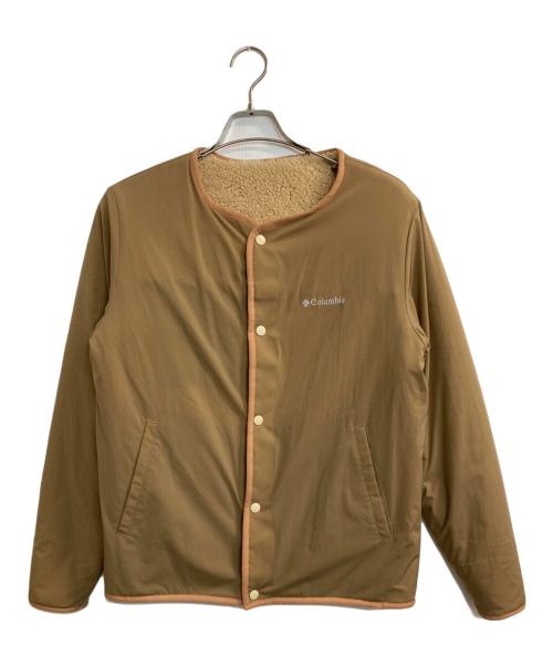Columbia（コロンビア）Columbia (コロンビア) リバーシブルボアジャケット ベージュ サイズ:Mの古着・服飾アイテム
