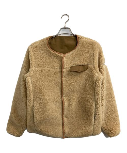 Columbia（コロンビア）Columbia (コロンビア) リバーシブルボアジャケット ベージュ サイズ:Mの古着・服飾アイテム