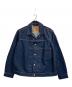 LEVI'S（リーバイス）の古着「TYPE I トラッカージャケット セルビッジ / 1stタイプデニムジャケット」｜インディゴ