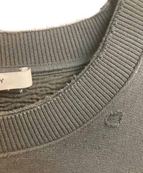 GIVENCHY（ジバンシィ）GIVENCHY (ジバンシィ) 17AW デストロイ加工スウェット ブラック サイズ:XLの古着・服飾アイテム