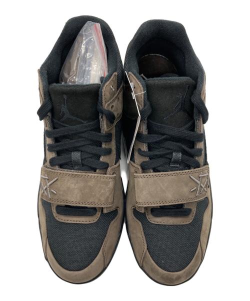 NIKE（ナイキ）NIKE (ナイキ) TRAVIS SCOTT (トラヴィススコット) Jumpman Jack TR CJ1 T-Rexx / ジャンプマンジャック ブラウン サイズ:US10の古着・服飾アイテム