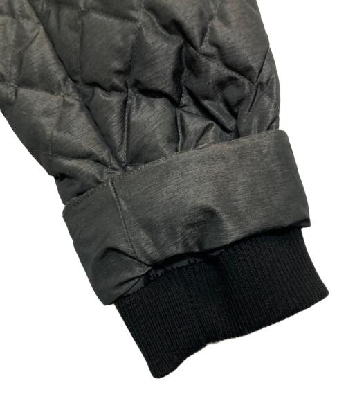 DAMA collection（ダーマコレクション）DAMA collection (ダーマコレクション) sagaファ-付きダウンキルティングコート グレー サイズ:15ARの古着・服飾アイテム