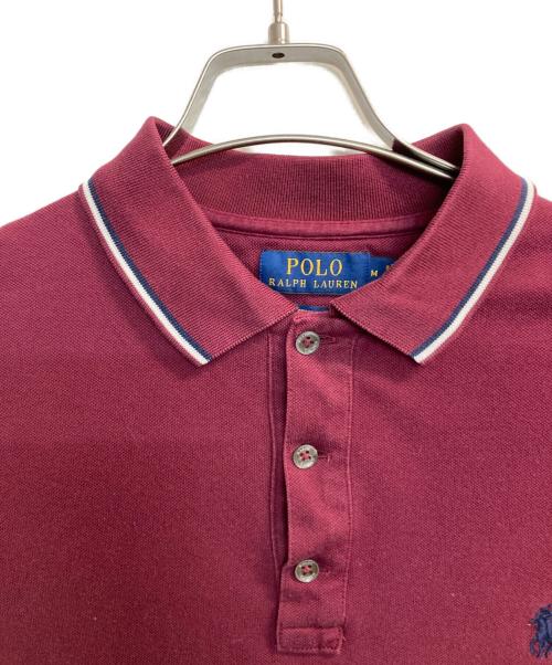 POLO RALPH LAUREN（ポロ・ラルフローレン）POLO RALPH LAUREN (ポロ・ラルフローレン) ポロシャツ レッド サイズ:Mの古着・服飾アイテム