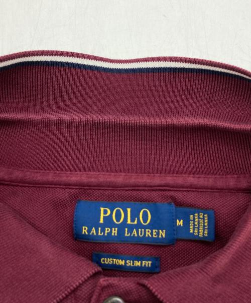 POLO RALPH LAUREN（ポロ・ラルフローレン）POLO RALPH LAUREN (ポロ・ラルフローレン) ポロシャツ レッド サイズ:Mの古着・服飾アイテム