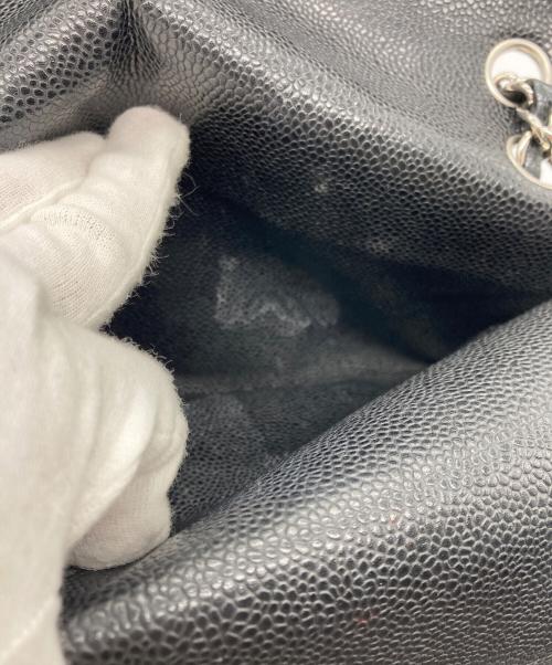 CHANEL（シャネル）CHANEL (シャネル) キャビアスキンマトラッセチェーンハンドバッグ ブラックの古着・服飾アイテム