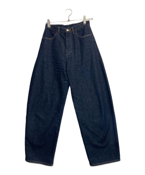 Bluelea（ブルレア）Bluelea (ブルレア) カーブデニムパンツ インディゴ サイズ:38の古着・服飾アイテム