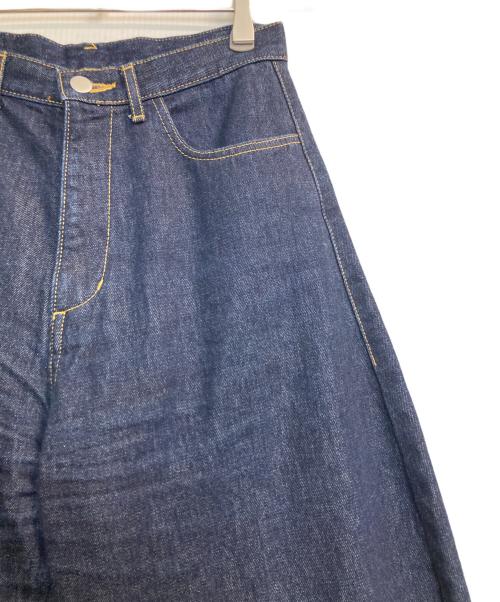 Bluelea（ブルレア）Bluelea (ブルレア) カーブデニムパンツ インディゴ サイズ:38の古着・服飾アイテム