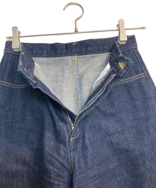 Bluelea（ブルレア）Bluelea (ブルレア) カーブデニムパンツ インディゴ サイズ:38の古着・服飾アイテム