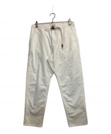 THE NORTHFACE PURPLELABEL（ザ・ノースフェイス パープルレーベル）の古着「Stretch Twill Tapered Pants / ストレッチツイルテーパードパンツ」｜ホワイト