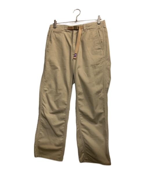 THE NORTHFACE PURPLELABEL（ザ・ノースフェイス パープルレーベル）THE NORTHFACE PURPLELABEL (ザ・ノースフェイス パープルレーベル) Stretch Twill Tapered Pants / ストレッチツイルテーパードパンツ カーキ サイズ:32の古着・服飾アイテム