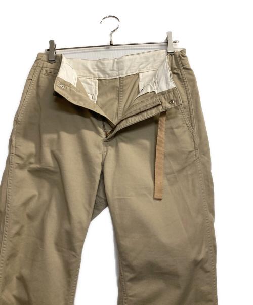 THE NORTHFACE PURPLELABEL（ザ・ノースフェイス パープルレーベル）THE NORTHFACE PURPLELABEL (ザ・ノースフェイス パープルレーベル) Stretch Twill Tapered Pants / ストレッチツイルテーパードパンツ カーキ サイズ:32の古着・服飾アイテム