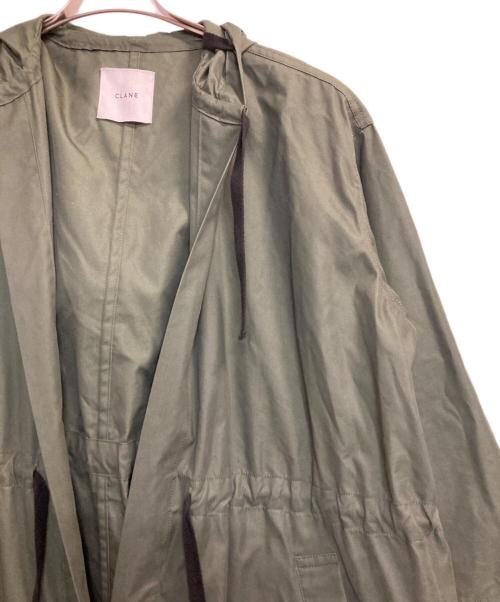 CLANE（クラネ）CLANE (クラネ) オーバーロングモッズコート - OVER LONG MODS COAT グリーン サイズ:ＦＲＥＥの古着・服飾アイテム