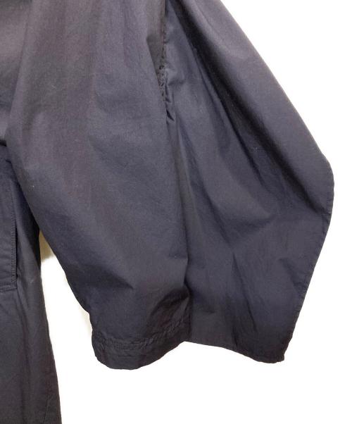 CLANE（クラネ）CLANE (クラネ) バックフリルスリーブトレンチコート / BACK FRILL SLEEVE TRENCH COAT ネイビー サイズ:1の古着・服飾アイテム