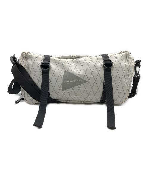 and wander（アンドワンダー）and wander (アンドワンダー) X-pack TOOL BAG / ショルダーバッグ ホワイトの古着・服飾アイテム
