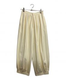 HeRIN.CYE（ヘリンドットサイ）の古着「アラジンパンツ」｜アイボリー