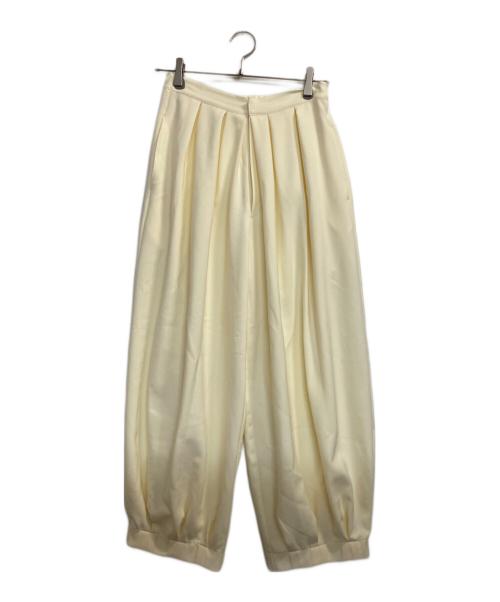 HeRIN.CYE（ヘリンドットサイ）HeRIN.CYE (ヘリンドットサイ) アラジンパンツ アイボリー サイズ:38の古着・服飾アイテム