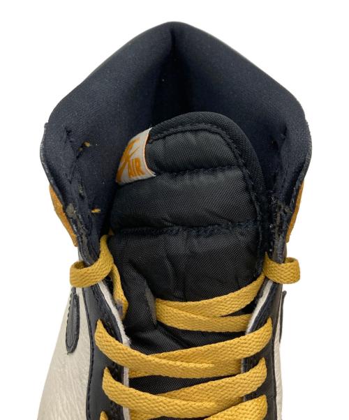 NIKE（ナイキ）NIKE (ナイキ) AIR JORDAN 1 HI OG TAXI / エアジョーダン ハイ タクシー イエロー×ブラック サイズ:US9.5の古着・服飾アイテム