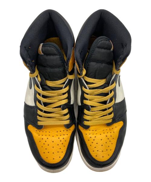 NIKE（ナイキ）NIKE (ナイキ) AIR JORDAN 1 HI OG TAXI / エアジョーダン ハイ タクシー イエロー×ブラック サイズ:US9.5の古着・服飾アイテム