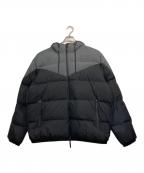 EA7イーエーセブン）の古着「中綿ジャケット」｜ブラック×グレー