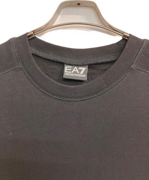 EA7（イーエーセブン）EA7 (イーエーセブン) ラグランスウェット ブラック サイズ:ＸＸＬの古着・服飾アイテム