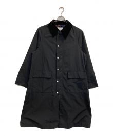 INHERIT（インヘリット）の古着「2LAYER HYDE PARKコート」｜ブラック