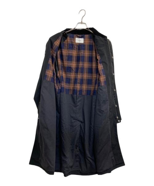 INHERIT（インヘリット）INHERIT (インヘリット) 2LAYER HYDE PARKコート ブラック サイズ:Ｍの古着・服飾アイテム