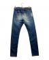 DIESEL (ディーゼル) KROOLEY-Y-T ダメージデニムパンツ インディゴ サイズ:28：5000円