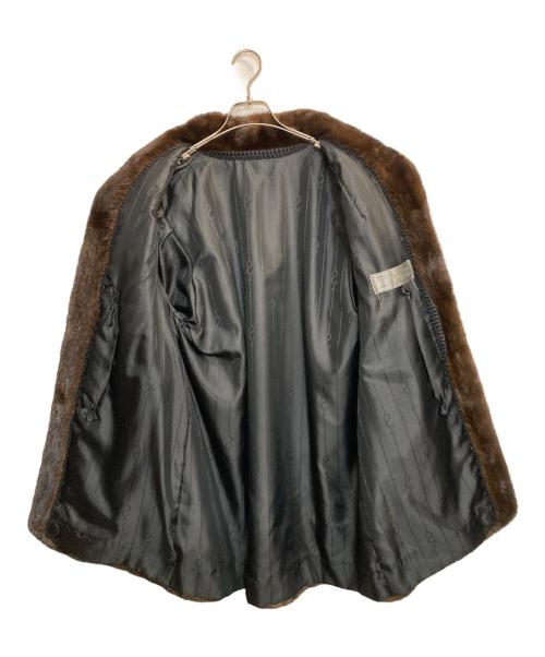 SAGA MINK（サガミンク）SAGA MINK (サガミンク) ミンクファーコート ブラウン サイズ:-の古着・服飾アイテム