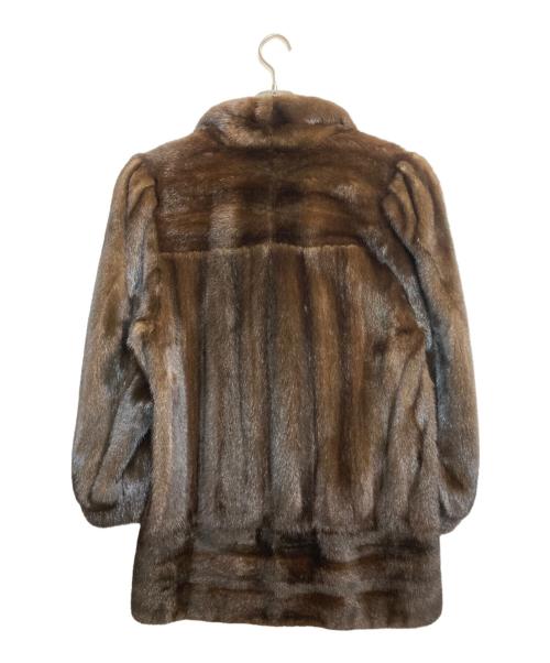 SAGA MINK（サガミンク）SAGA MINK (サガミンク) ミンクファーコート ブラウン サイズ:-の古着・服飾アイテム