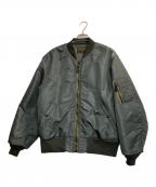 AVIREXアヴィレックス）の古着「MA-1ジャケット」｜グリーン