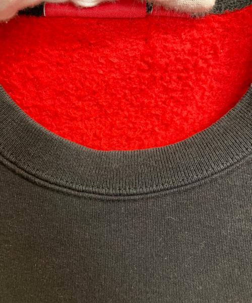 SUPREME（シュプリーム）Supreme (シュプリーム) 18SS SMALL BOX LOGO CONTRAST CREWNECK / スモールボックスロゴコントラストクルーネックスウェット ブラック サイズ:Lの古着・服飾アイテム