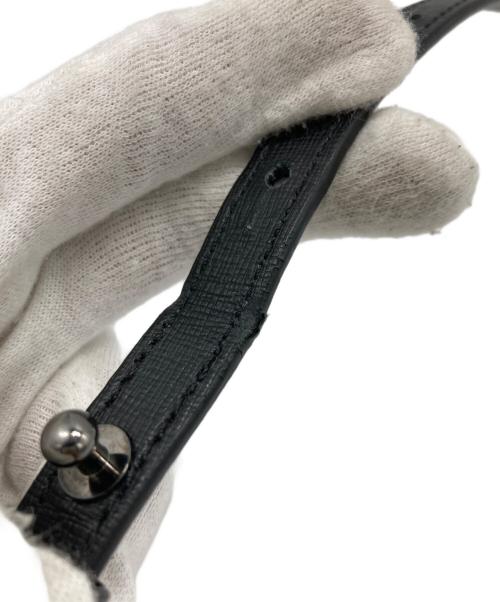 OFFWHITE（オフホワイト）OFFWHITE (オフホワイト) DIAG TOTE BAF / 2wayレザートートバッグ ブラックの古着・服飾アイテム