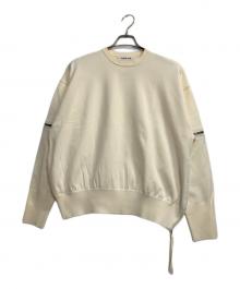 HeRIN.CYE（ヘリンドットサイ）の古着「Zip boyfriend tops」｜アイボリー