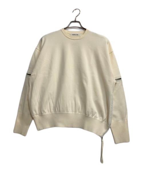 HeRIN.CYE（ヘリンドットサイ）HeRIN.CYE (ヘリンドットサイ) Zip boyfriend tops アイボリー サイズ:ＦＲＥＥの古着・服飾アイテム