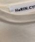 中古・古着 HeRIN.CYE (ヘリンドットサイ) Zip boyfriend tops アイボリー サイズ:ＦＲＥＥ：6000円