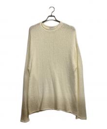 ETRE TOKYO（エトレトウキョウ）の古着「ローゲージブークレニットプルオーバー」｜ホワイト