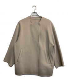SLOBE IENA（スローブ イエナ）の古着「HAMILTONダブルフェイスショートコート」｜ベージュ