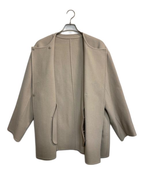 SLOBE IENA（スローブ イエナ）SLOBE IENA (スローブ イエナ) HAMILTONダブルフェイスショートコート ベージュ サイズ:記載なしの古着・服飾アイテム