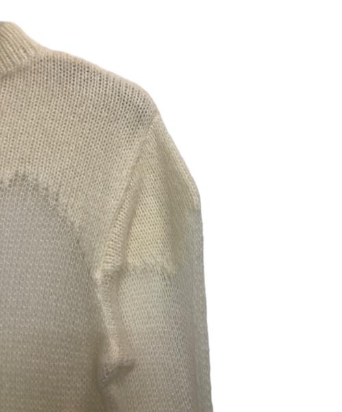 Ameri（アメリ）AMERI (アメリ) UND MOHAIR WAVE LINE KNIT TOP アイボリー サイズ:Fの古着・服飾アイテム