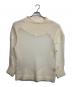 AMERI（アメリ）の古着「UND MOHAIR WAVE LINE KNIT TOP」｜アイボリー