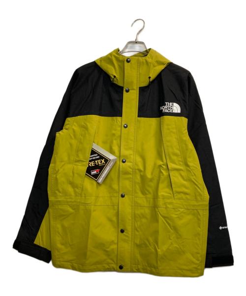 THE NORTH FACE（ザ ノース フェイス）THE NORTH FACE (ザ ノース フェイス) Mountain Light Jacket/マウンテンライトジャケット イエロー×ブラック サイズ:XLの古着・服飾アイテム